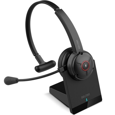 Delton 50X Wireless Noise Canceling Bluetooth Computer On Ear Headset