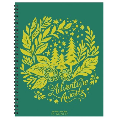 TF Publishing July 2025 - June 2026 Adventure Large Weekly Monthly Planner