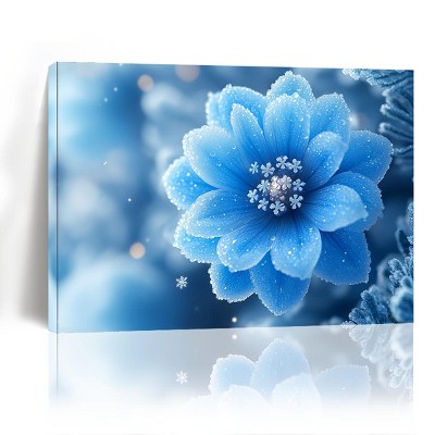 1pc Wooden Framed Canvas Painting, Wall Art Prints for Living Room & Bedroom & Kitchen, Home, Office Decor, Christmas Gift for Her Him