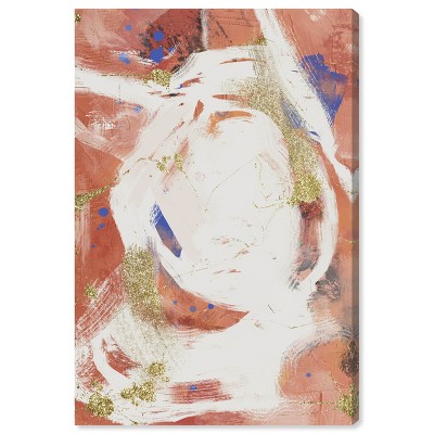 Art Remedy Around Sunset Colorful Pastel Abstracts Unframed