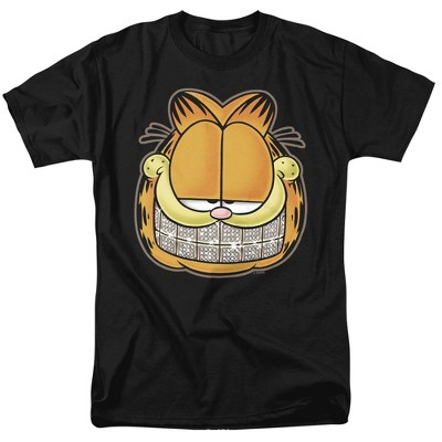 Garfield Nice Grill Adult T-Shirt Black