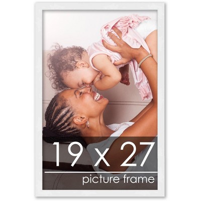 PosterPalooza | 19x27 Wood Frame with UV Acrylic, 6 Finishes: Black, White, Bronze, Silver, Wood, Mahogany