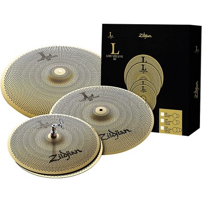 Zildjian L80 Series LV468 Low Volume Cymbal Pack With Free 16" Crash