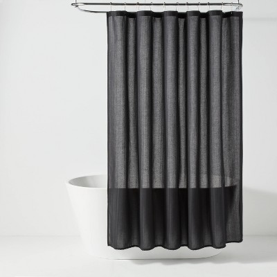 Herringbone Fabric Shower Curtain - Room Essentials™