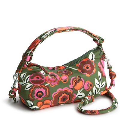 Vera Bradley Women's Nylon Roxbury Crescent Crossbody Bag