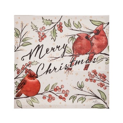 Gallerie II 3D Cardinal Christmas Wall Art 15.75 x 0.98 x 11.75 Inches.