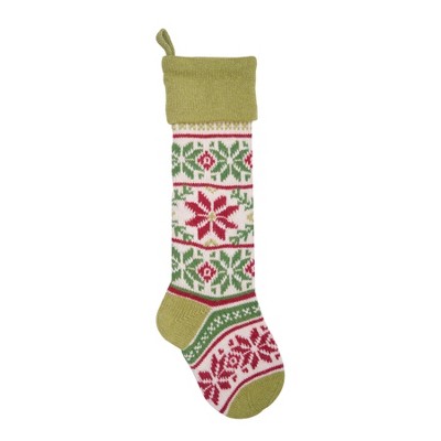 C&F Home Woodland Deer Knit Stocking