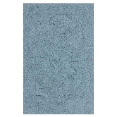 Knightsbridge Tuft Twisted 220 GSF Non Skid Back Bath Rug 20 x 30