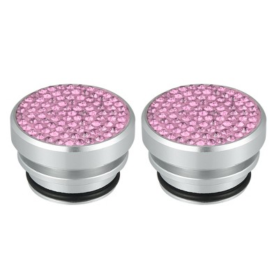 Unique Bargains Universal Vehicle Cigarette Lighter Cover Cap 12 Volt 2 Pcs