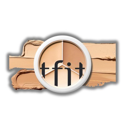 TFIT Cover Up Pro Concealer #01 Neutral | High-Pigmented, Full Coverage & Crease-Proof | Korean Concealer for Dark Circles - (0.52 oz)