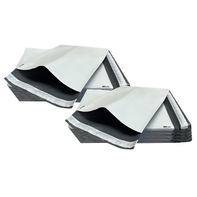 UOFFICE 1000 Poly Mailers Bags 9x12" - #2 Pouches Envelopes White Self-Sealing