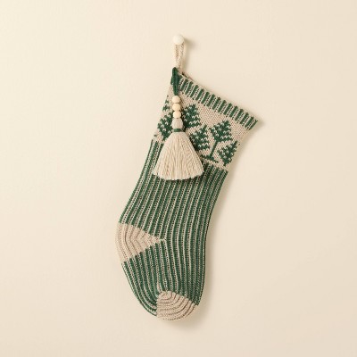 20" Tree Knit Stocking - Hearth & Hand™ with Magnolia