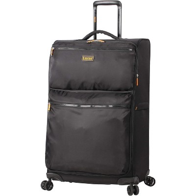 Lucas Originals 28 Inch Expandable Softside Luggage with 8 Spinner Wheels