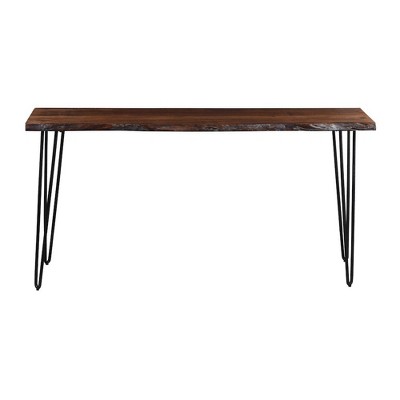Jofran,Nature'S Edge Solid Acacia Counter Height Sofa Dining Table
