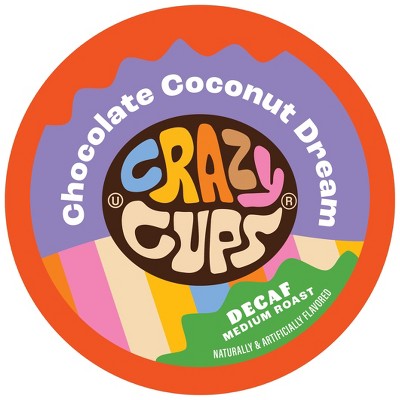 Decaf Chocolate Coconut Dream Flavored Coffee Pods