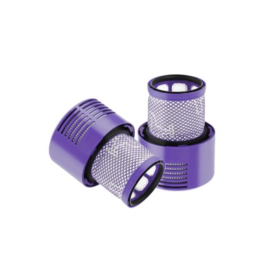 Nispira True HEPA Vacuum Filters Replacement for V10 Cyclone Series, V10 Animal, V10 Absolute, V10 Total Clean, SV12, Compare to Part#969082-01, 2 Pk