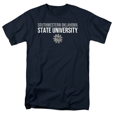 Men's Southwestern Oklahoma State University Official Stacked T-Shirt