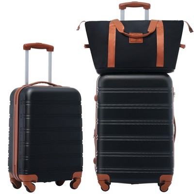 Whisen 2-Piece Hardshell Luggage Set with Bag & TSA Lock (20"/24")