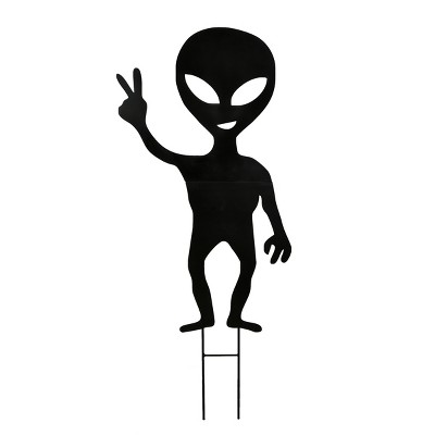 38" Halloween Alien Garden Stake - National Tree Company