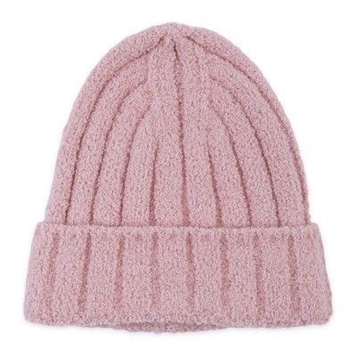 Hadley Wren Ribbed Knit Beanie - Pink