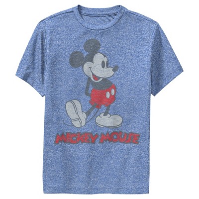 Boy's Disney Mickey Mouse Large Portrait Performance Tee