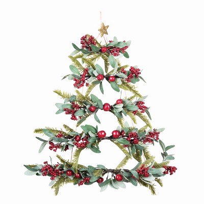 Gallerie II Christmas Tree Wall Sculpture Décor 2.5" x 11" Inches.