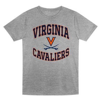 NCAA Virginia Cavaliers Boys' Gray Poly T-Shirt
