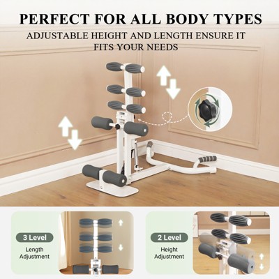 PAETA Squat Machine, Deep Squat Machine for Women, Glutes Workout Equipment with Adjustable Resistance Bands, Leg, Core & Ab Exercise Machine