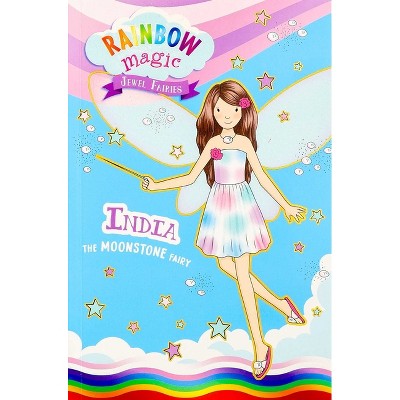 Rainbow Magic Jewel Fairies #1: India the Moonstone Fairy - by  Daisy Meadows (Paperback)