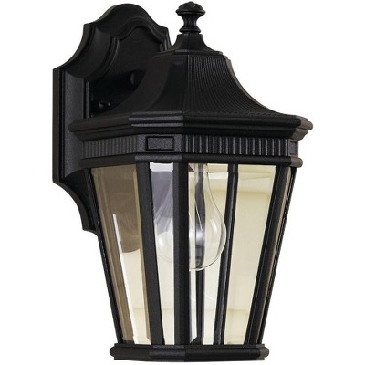 Generation Lighting Cotswold Lane 11 1/2" Black Outdoor Wall Light