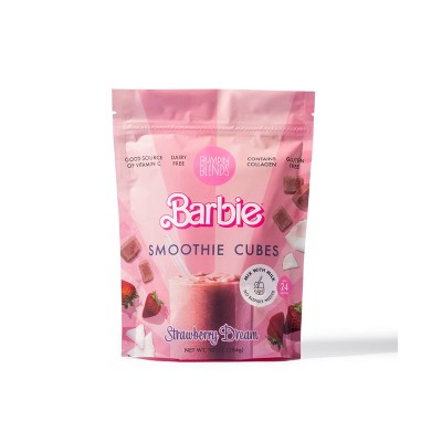 Bumpin Blends Mattel Barbie Frozen Strawberry Dream Smoothie Cubes - 10oz