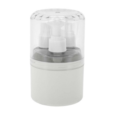 Unique Bargains Portable Travel Container Set 3Pcs