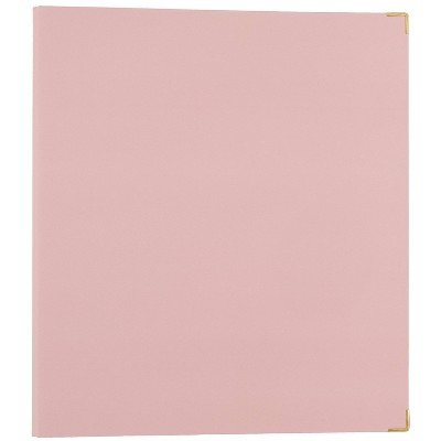 1" Round Ring Binder Pink - Sugar Paper Essentials: Cute Stationery, 3 Ring, Hard Cover, 2 Pockets, Adult Office Supplies
