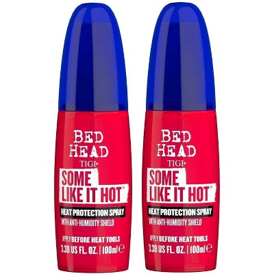 Tigi Bed Head Some Like It Hot Heat Protection Spray (3.38 oz) With Anti-Humidity Shield, Repairing Formulation (PACK OF 2)