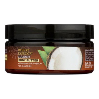 Desert Essence Coconut Body Butter - 7.5 fz