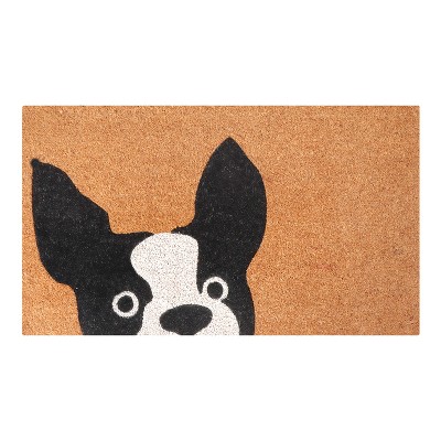 A1HC Natural Coir Doormat, 18" x 30", Heavy-Duty, Non-Slip PVC Backing Entrance Mat