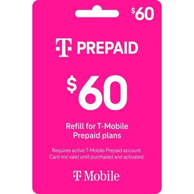 T-Mobile Prepaid Refill eCard (Email Delivery)