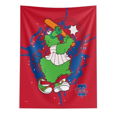 MLB Philadelphia Phillies Mascot Printed Wall Hanging
