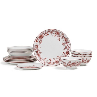 Stone Lain 16pc Esme Porcelain Dinnerware Set