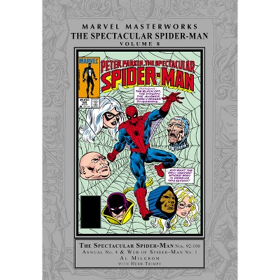 Marvel Masterworks: The Spectacular Spider-Man Vol. 8 - by  Al Milgrom & Marvel Various (Hardcover)