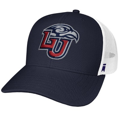 Liberty University Team Logo Cotton Twill Trucker Cap Navy OS