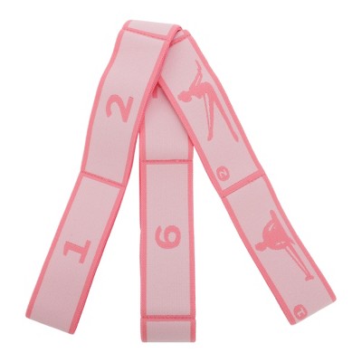 Unique Bargains Durable 9 Grids Yoga Stretch Bands 1 Pc