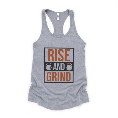 Simply Sage Market Women's Rise and Grind Kettleball Racerback Tank
