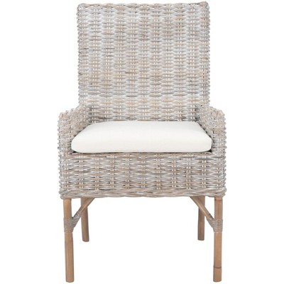 Nancy Rattan Accent Chair W/ Cushion - ACH6518 - Safavieh
