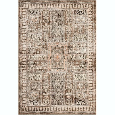 Acekool 2x8 Vintage Washable Runner – Non-Slip Retro Design for Hallway, Kitchen & Bedroom