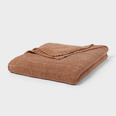 Sweater Knit Bed Blanket - Threshold™