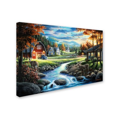 Trademark Fine Art - Chuck Black 'Country Living'