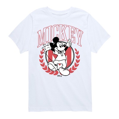 Boys' - Disney - Mickey Mouse Outline Short Sleeve Graphic T-Shirt