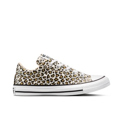 Converse Women's Street Low Top Cheetah Sneakers - Cream