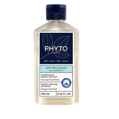 Phyto Anti-Dandruff Dermo-Treating Shampoo (8.45 oz) Exfoliating and Anti-Dandruff
